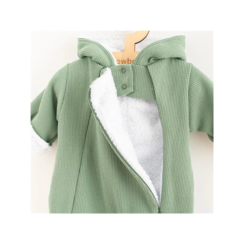 Téli kezeslábas kapucnival New Baby Frosty mint