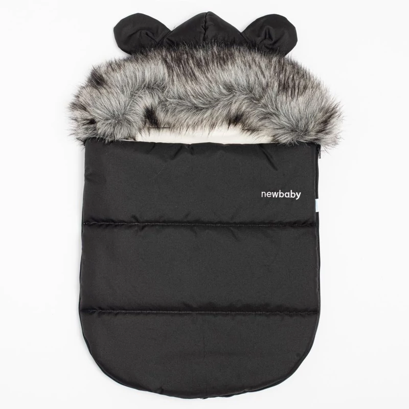 Téli lábzsák New Baby Lux Fleece graphite