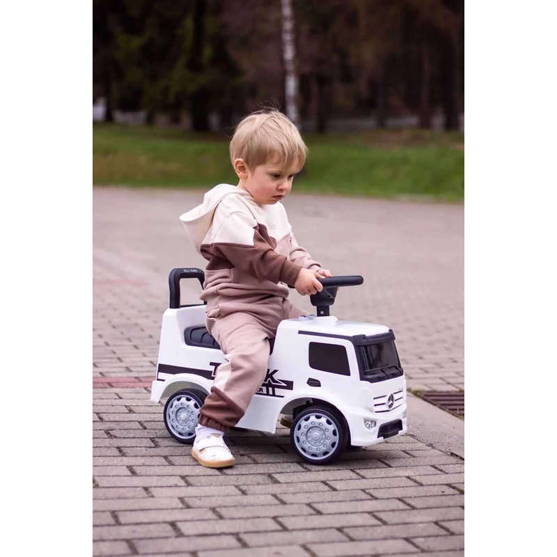 Zenélő bébitaxi Mercedes Milly Mally RENDŐRSÉG kék