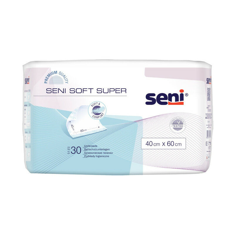 Seni Soft Super Ágyalátét 40 * 60 cm (30 db/cs)