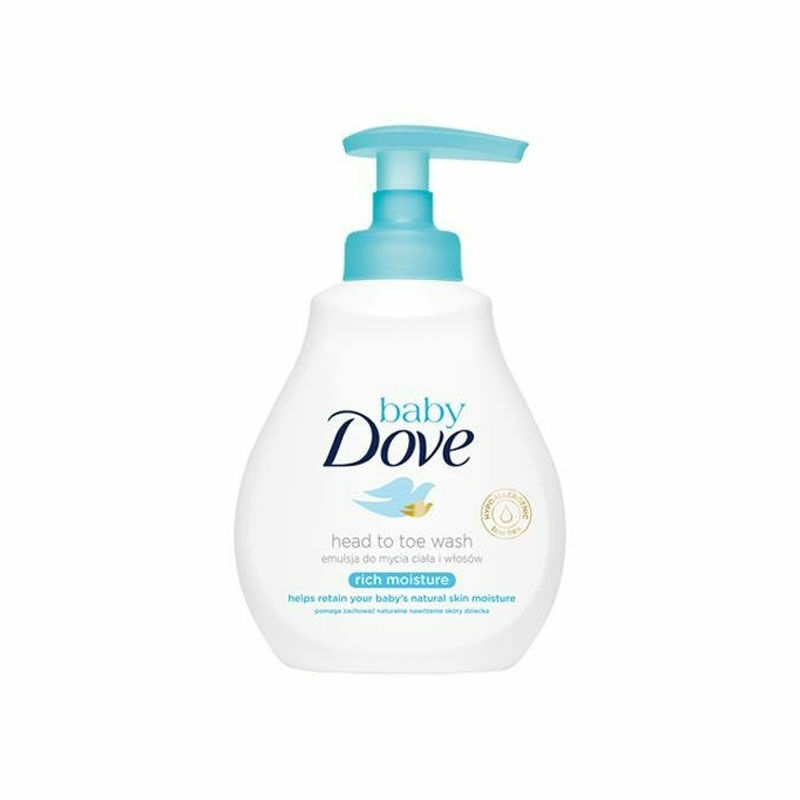 Dove Baby Babafürdető Rich moisture, pumpás (200 ml)