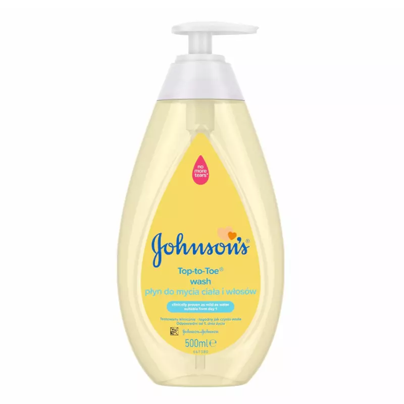 Johnsons Babafürdető Top-to-Toe wash, pumpás (500 ml)