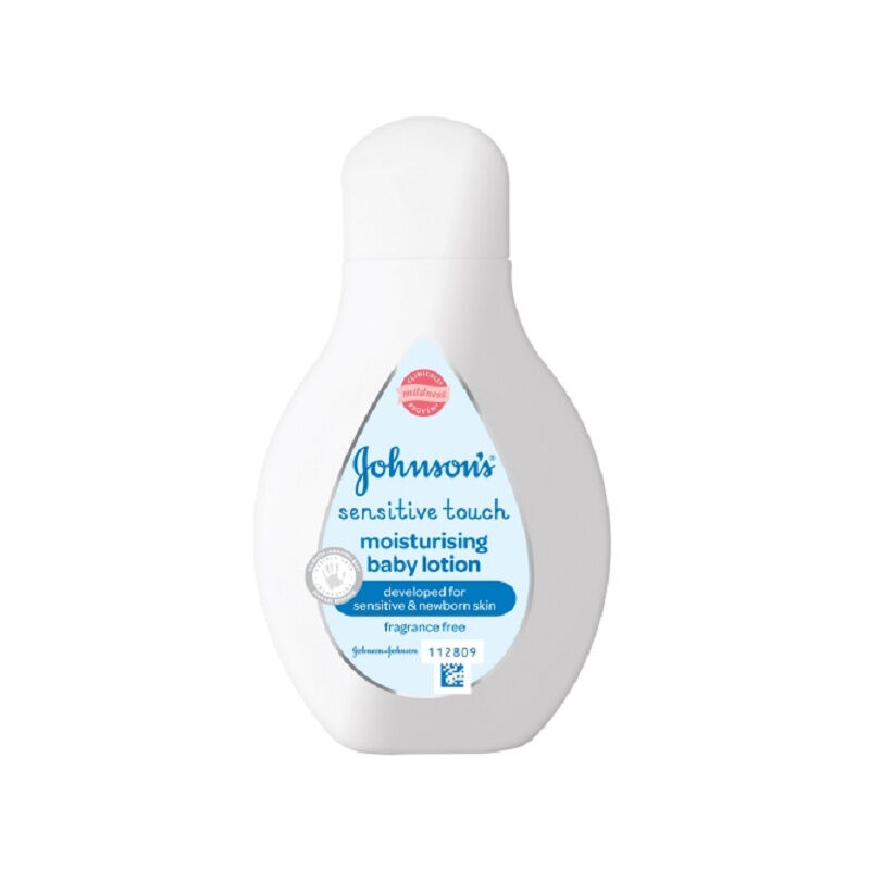 Johnsons Babatestápoló Sensitive touch, illatmentes (250 ml)