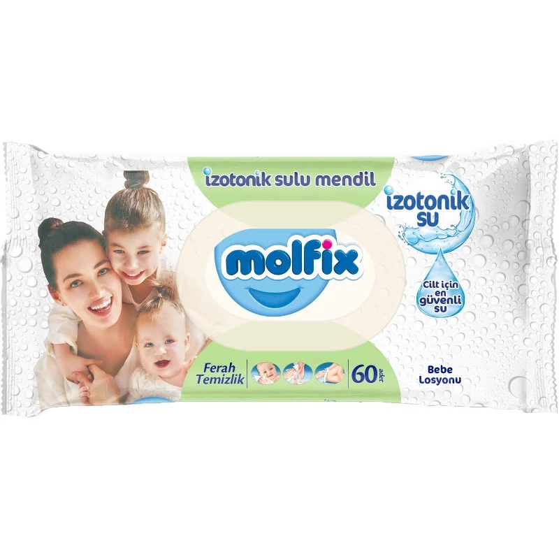 Molfix Popsitörlő Izotóniás kupakos (60 db/cs)