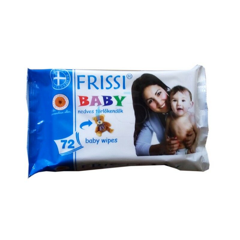 Frissi Baby Popsitörlő (72 db/cs)