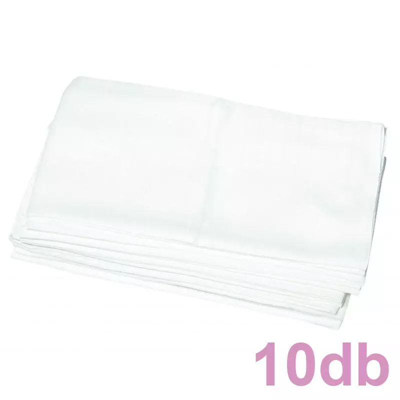 BabyBruin Textilpelenka Cseh fehér 70 * 70 cm (10 db/cs)