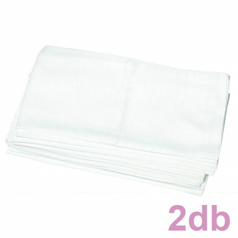 BabyBruin Textilpelenka Cseh fehér 70 * 70 cm (2 db/cs)