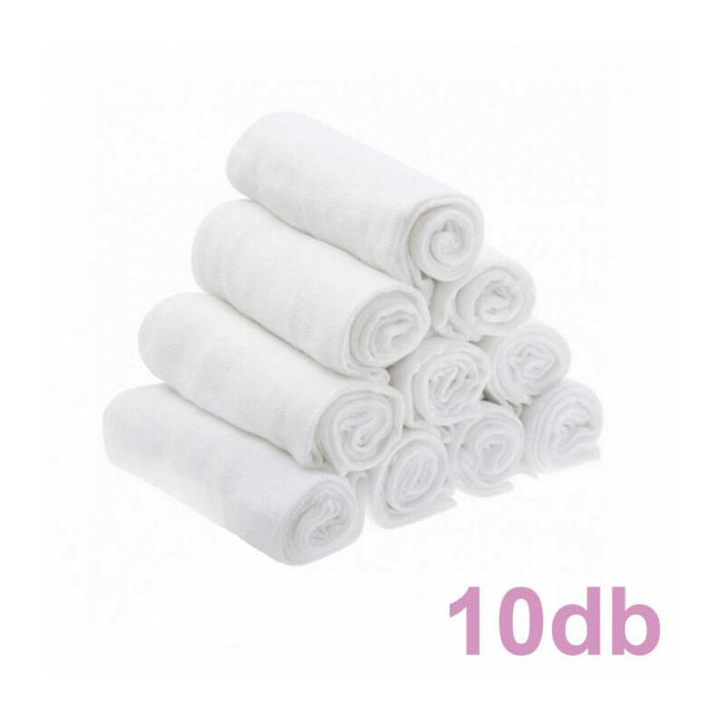 BabyBruin Textilpelenka Cseh fehér 70 * 70 cm (10 db/cs)