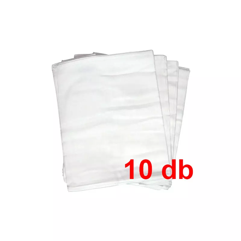 Lengyel Textilpelenka Tetra típusú fehér 70 * 80 cm (10 db/cs)