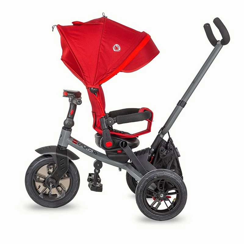 Coccolle Pianti multifunkciós tricikli -Ruby red