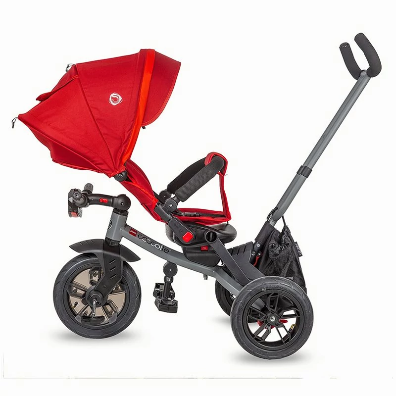 Coccolle Pianti multifunkciós tricikli -Ruby red