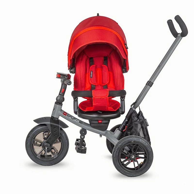 Coccolle Pianti multifunkciós tricikli -Ruby red